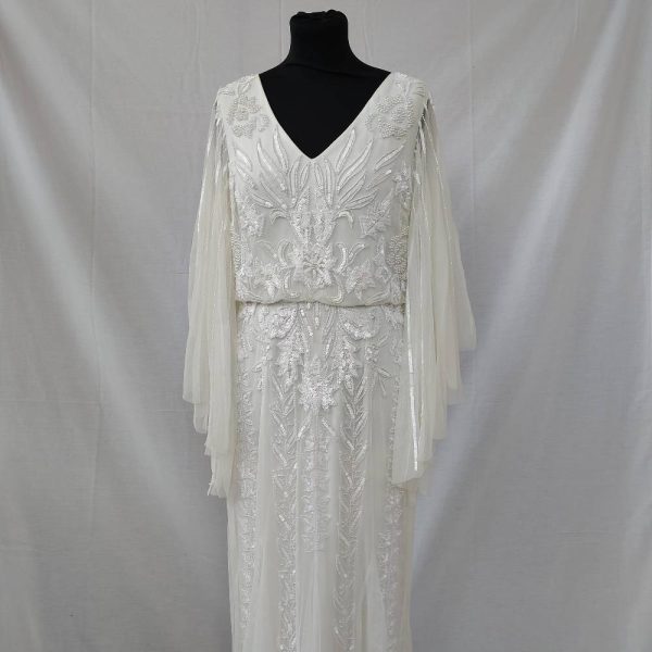 1920s wedding dress