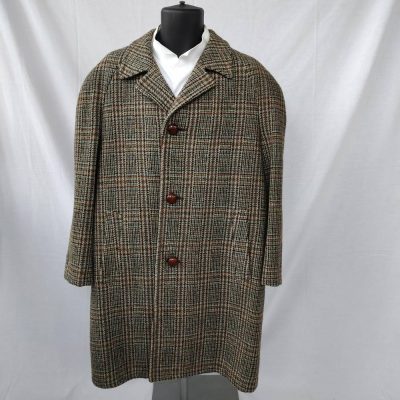 Harris Tweed overcoat