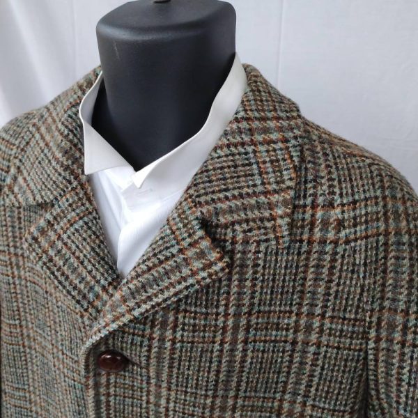 Harris Tweed overcoat