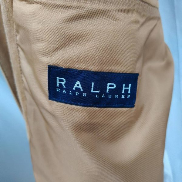 Ralph Lauren camel suede jacket